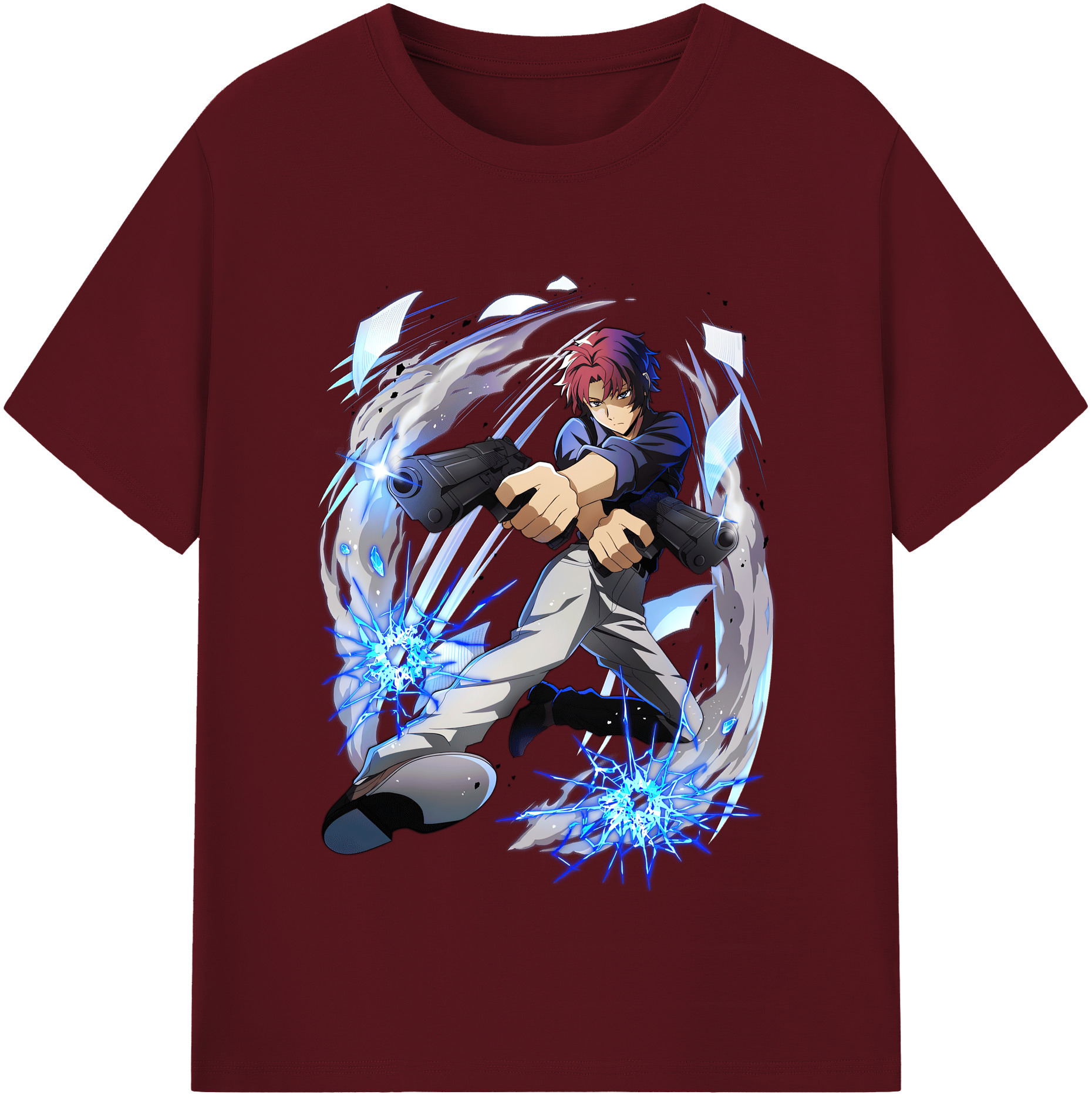 （画像用） 文豪ストレイドッグス Bungo Stray Dogs 綿100％半袖Tシャツ（フロントプリント）